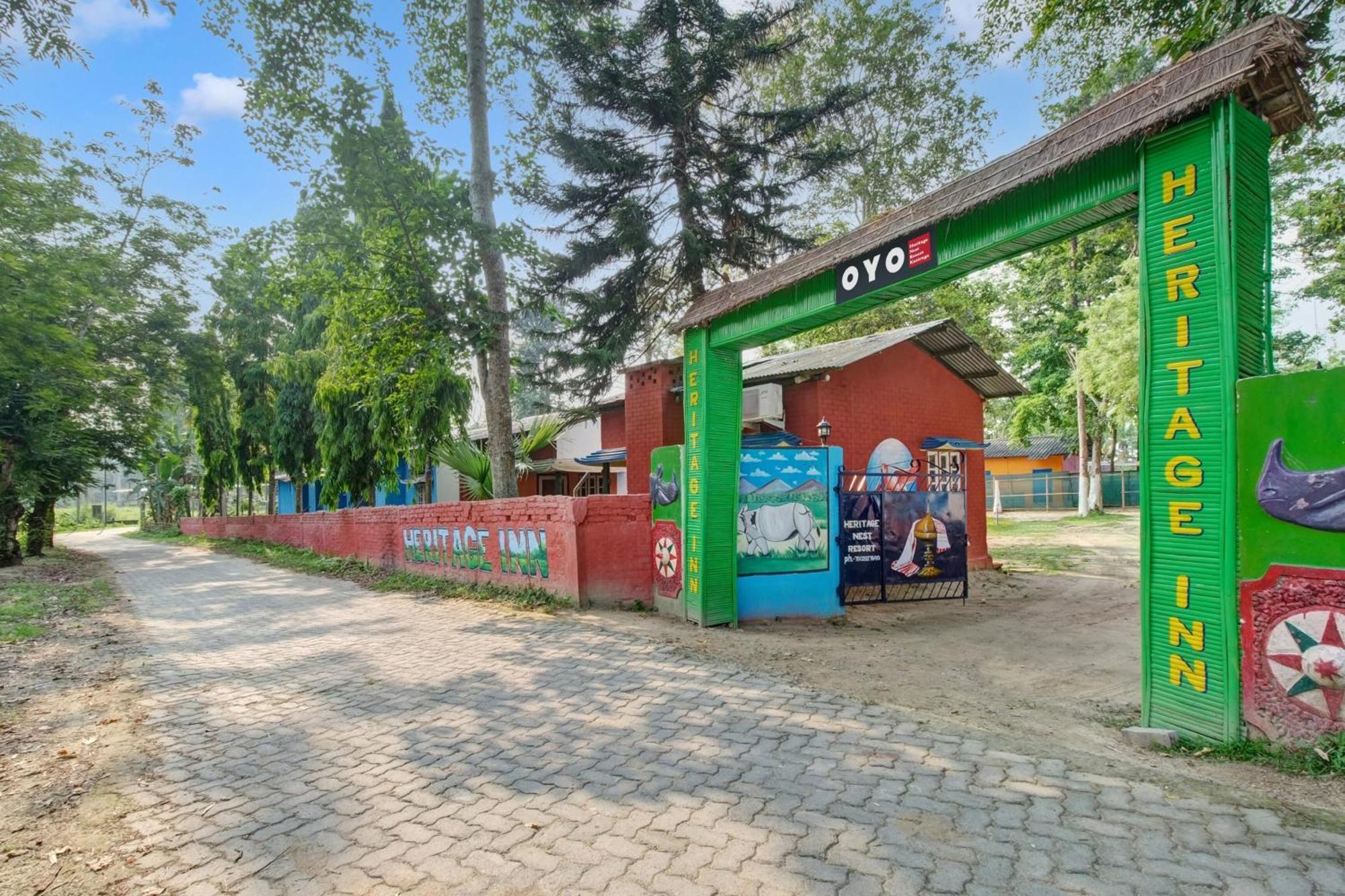 Hotel O Heritage Nest Resort Kazirnga Kāziranga Dış mekan fotoğraf
